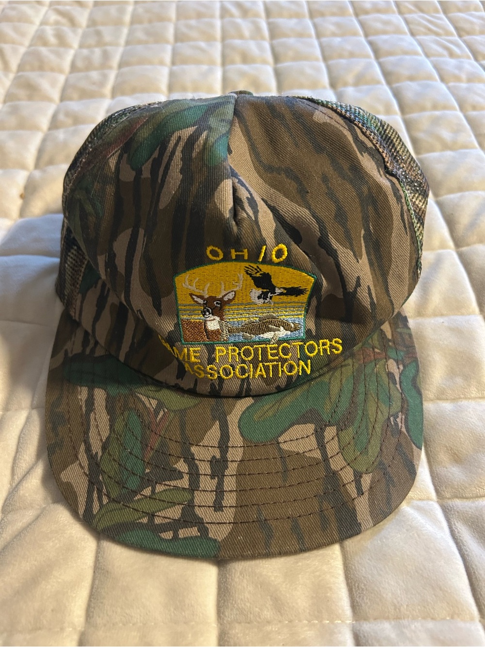 Game Protectors Association Camouflage Mesh Cap